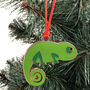 Chameleon Christmas Tree Decoration, thumbnail 4 of 5