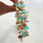 Turquoise Halo Headpiece, thumbnail 5 of 6