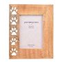 Paw Prints Wooden Pet Photo Memory Frame 5x7', thumbnail 1 of 3