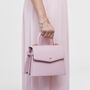 Pink Small Structured Tote Bag, thumbnail 2 of 10