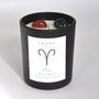 Aries Zodiac Crystal Candle Gift, thumbnail 1 of 6