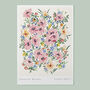 Painterly Blooms Art Print, thumbnail 3 of 3