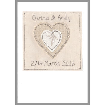 Personalised Hearts Engagement Card, 10 of 12