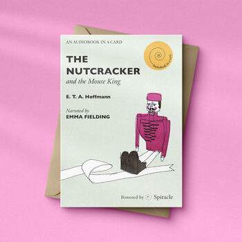 The Nutcracker Audiobook Card Christmas Gift Book Lover, 2 of 12