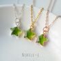 Peridot Crystal Star Necklace, thumbnail 3 of 11