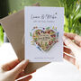 Wildflower Magnet Save The Date Card, thumbnail 2 of 10