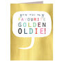 Mini Golden Oldie Card, thumbnail 2 of 4