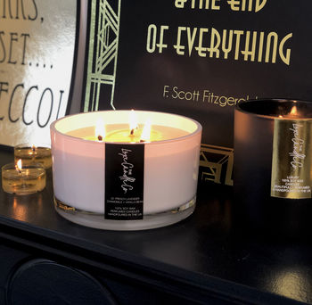 wick candle scented table centrepiece three notonthehighstreet