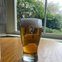 Personalised 30th Birthday Gift Balloon Pint Glass, thumbnail 4 of 9