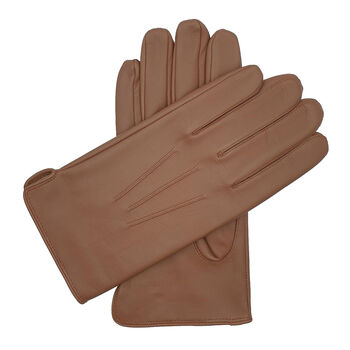 Hinton. Men's Silk Lined Leather Gloves, 8 of 9