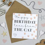 Happy Birthday From The Cat Card, thumbnail 1 of 2