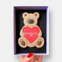 Personalised Love Bear Letterbox Cookie, thumbnail 1 of 8