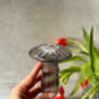 Mushroom Glass Bud Vase, thumbnail 10 of 12