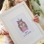 Personalised Be A Little Unicorn Children's Print, thumbnail 4 of 4