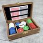 Personalised Wooden Poker Set, thumbnail 2 of 3