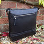 Genuine Leather Large Shoulder Bag, Cross Body Bag, thumbnail 4 of 6