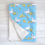 Duck Family Fleece Blanket, thumbnail 3 of 6