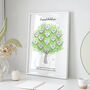 Personalised Grandchildren Tree Print Available In Six Colours, thumbnail 3 of 11