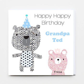 Happy Birthday Grandad Greeting Card, 2 of 5