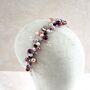 Pink Pearl Bridal And Occasion Headpiece, thumbnail 7 of 8