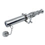 Personalised Chrome Telescope With Black Wooden Tripod, thumbnail 4 of 11