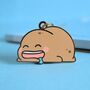 Sleeping Potato Keychain, thumbnail 2 of 5