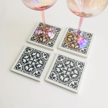 Set Of Four Scandi Coasters ~ Boxed, 2 of 7