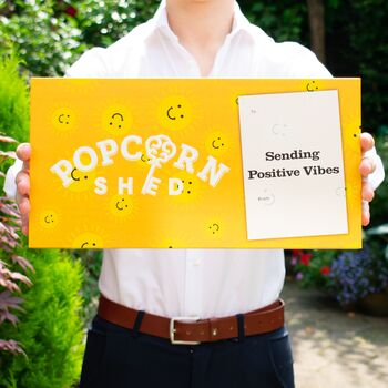 'Positive Vibes' Gourmet Popcorn Letterbox Gift, 3 of 5