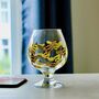 Bumblebee Painted Brandy Glass, thumbnail 3 of 6