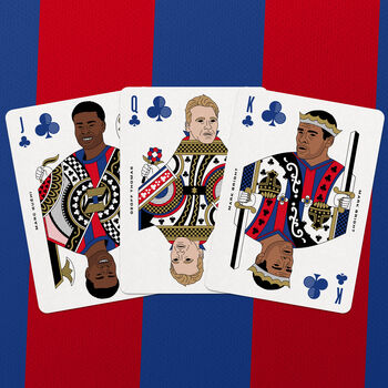 Crystal Palace Playing Cards | Gift For Football Fans, 11 of 12