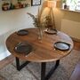 Reclaimed Wooden Round Table, thumbnail 1 of 7