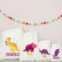 Personalised Dinosaur Party Bags, thumbnail 1 of 4