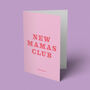 'New Mamas Club' New Baby Card, thumbnail 7 of 7