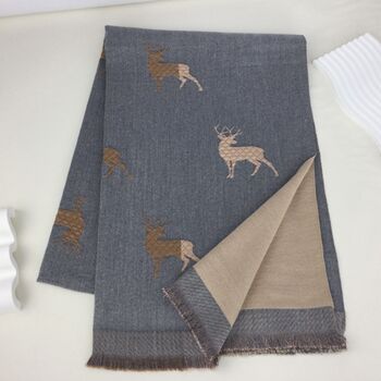 Winter Stag Scarf, 4 of 9