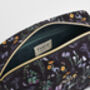 Wilderness Black Cosmetic Bag, thumbnail 7 of 7