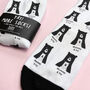 Daddy And Me Personalised Father's Day Socks, thumbnail 5 of 6
