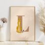 Personalised Letter Print Cheetah Print, thumbnail 5 of 6