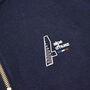 Alpe D Huez Ski Cycling Half Zip Sweatshirt, thumbnail 2 of 6
