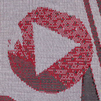 Love Collage Knitted Sign, 3 of 3