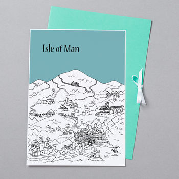 Personalised Isle Of Man Print, 10 of 10