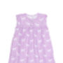 Girls Magical Unicorn Cotton Sleeveless Nightie Pink Purple, thumbnail 3 of 7