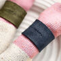 Personalised Mini Text Leather Napkin Ring, thumbnail 3 of 6