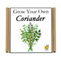 Gardening Gift. Grow Your Own Herbs. Coriander Seeds, thumbnail 4 of 4