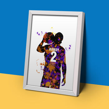 Personalised Basketball Poster, 2 of 5