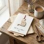 Personalised Cat Keepsake Mother's Day Card, thumbnail 1 of 6