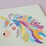 Mandala Unicorn Cross Stitch Craft Kit, thumbnail 2 of 6
