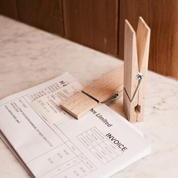 Giant Wooden Memo Clip, 3 of 3