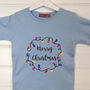 Personalised Child's Christmas Lights T Shirt, thumbnail 2 of 9