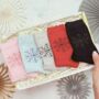 Christmas Sock Gift Box – Five Luxury Festive Pairs For Her, thumbnail 2 of 6