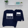Best Buds Father And Son Matching Sweatshirt Set, thumbnail 2 of 4